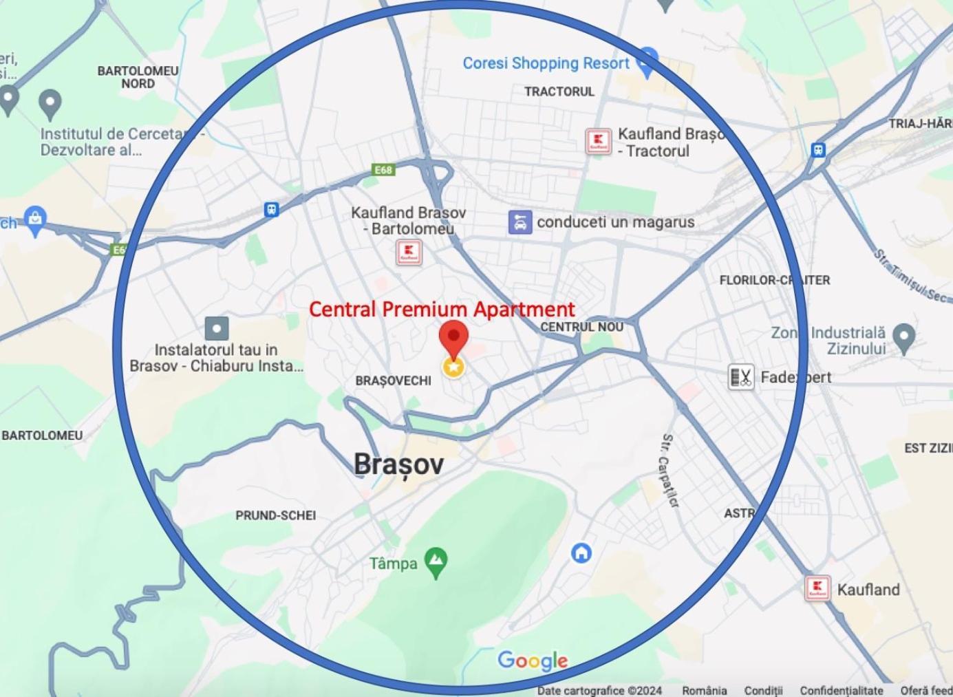Central Premium Apartment Брашов Экстерьер фото