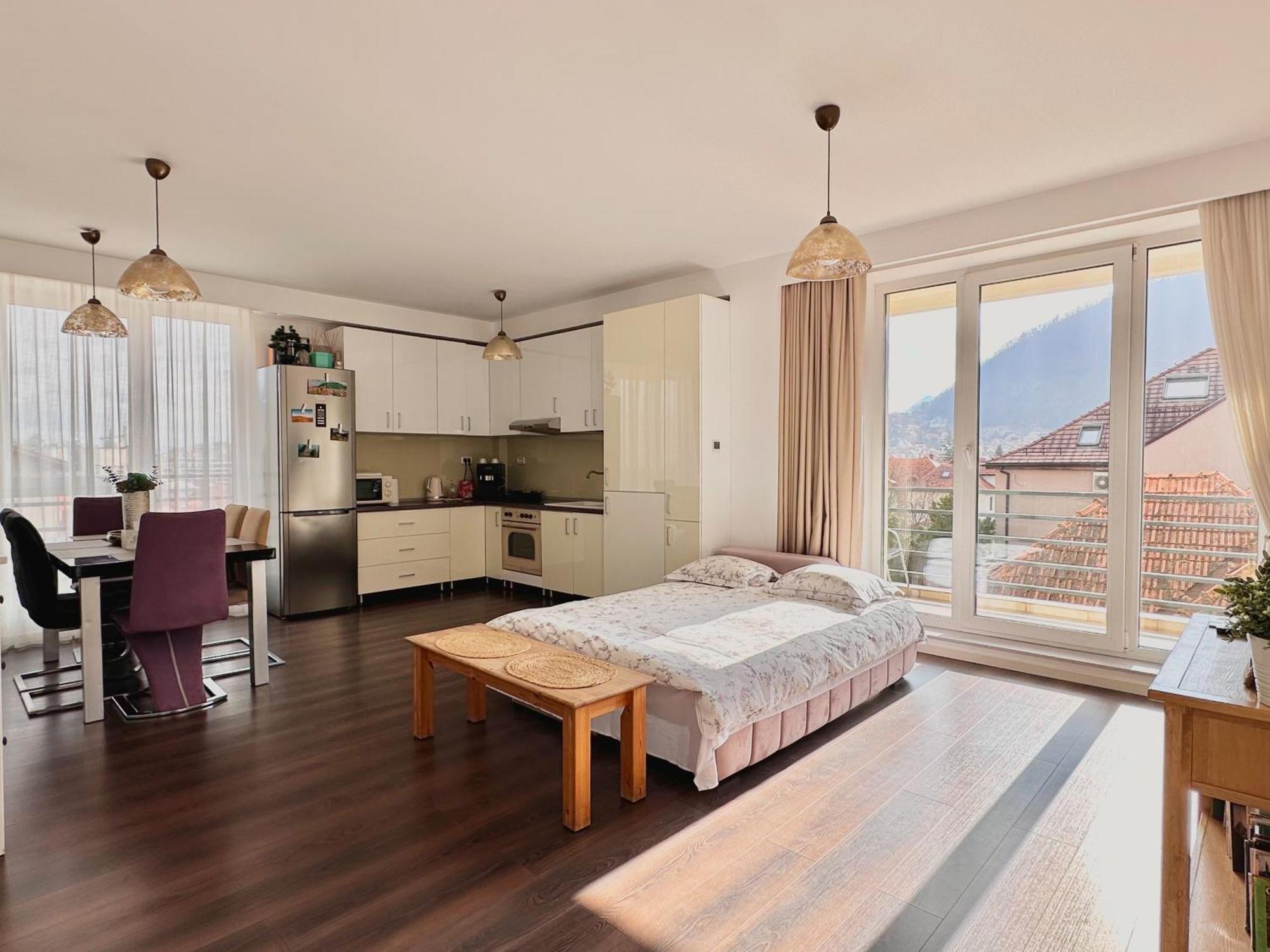 Central Premium Apartment Брашов Экстерьер фото
